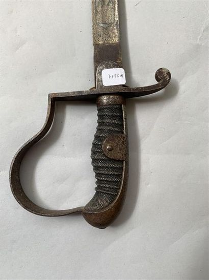 Sabre d'Officier d'artillerie allemand, garde...