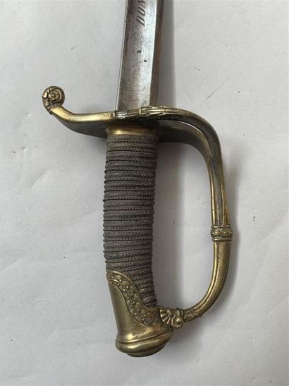 Joli sabre modèle 1821 d'Officier d'Infanterie....