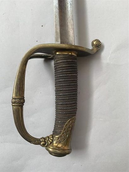Joli sabre modèle 1821 d'Officier d'Infanterie....