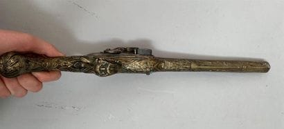 Pistolet à silex dans le goût de l'Orient,...