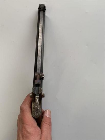 Pistolet de tir mono-coup basculant calibre...