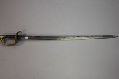 XX et XXX Paire de sabres modèle 1845 d'adjudant...