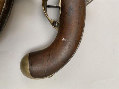 Paire de pistolets réglementaires Français...