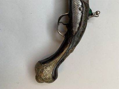 Grand pistolet à silex pour l'Orient, monture...