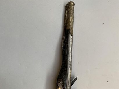 Grand pistolet à silex pour l'Orient, monture...