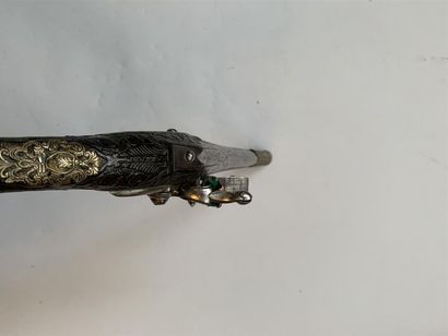 Grand pistolet à silex pour l'Orient, monture...