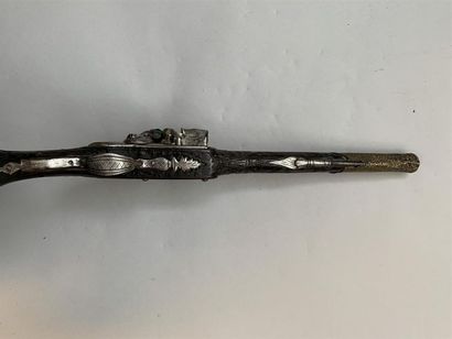 Grand pistolet à silex pour l'Orient, monture...