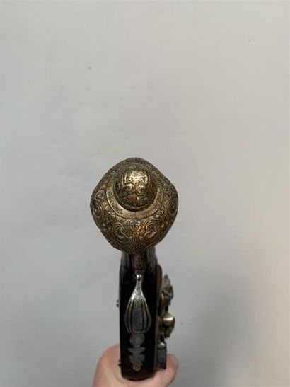 Grand pistolet à silex pour l'Orient, monture...