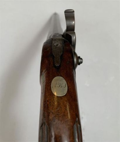 Pistolet de tir à percussion et platine à...