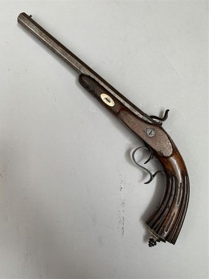 Pistolet de tir à percussion et platine à...