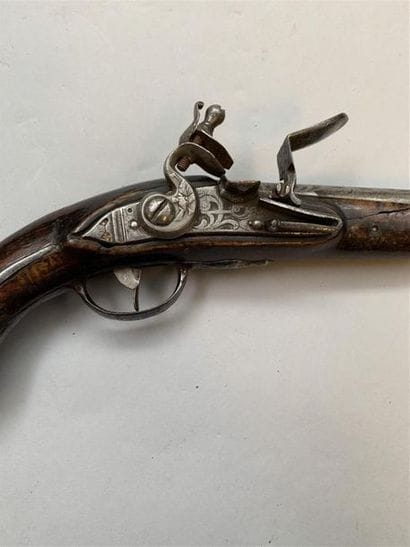 Pistolet à silex, probablement pour l'Orient....