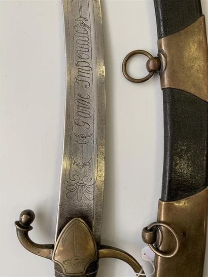 Sabre des Marins de la Garde époque 1er Empire
Rare...