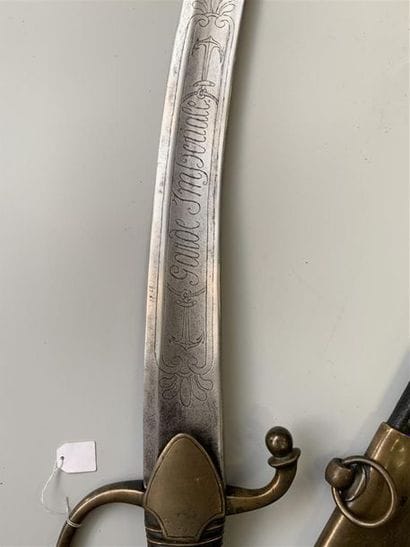 Sabre des Marins de la Garde époque 1er Empire
Rare...