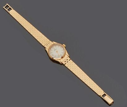 * OMEGA
Montre de dame en or jaune 18 k (750...