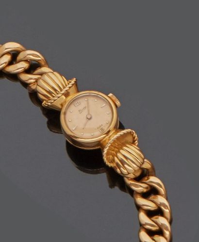 18 k (750 thousandths) yellow gold ladies'...
