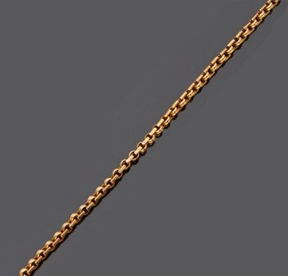 18 k (750 thousandths) yellow gold chain...