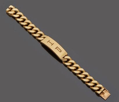 Bracelet bracelet in 18 k (750 thousandths)...