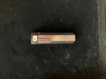 CELINE
Silver plated metal lighter of hexagonal...