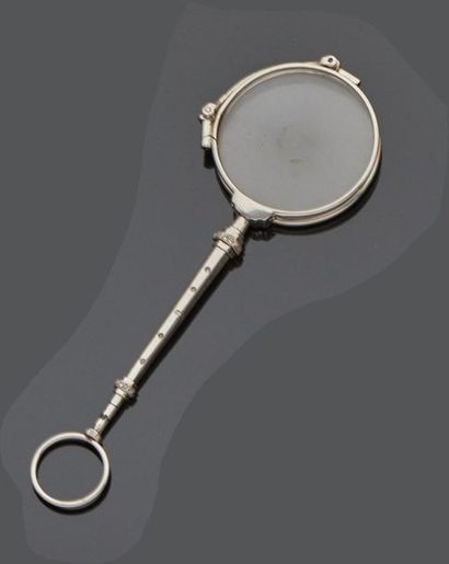 Hand glasses with platinum mechanism, the...