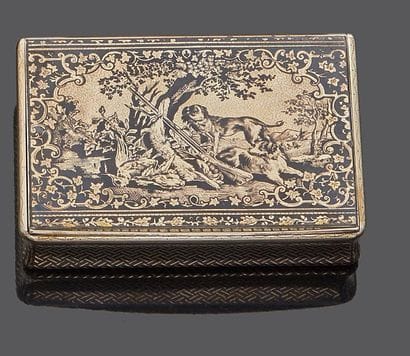 PARIS CIRCA 1840

A rectangular, hinged,...