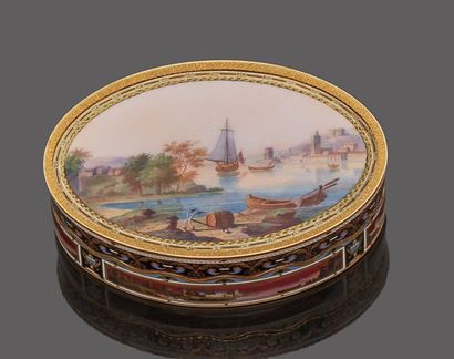 switzerland 19th century



An oval-shaped...