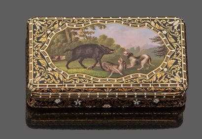 FRANCE CIRCA 1840 - 1850

Rectangular snuffbox...