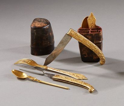 GERMANY 18th century

In its leather case,...