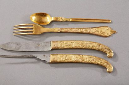 GERMANY 18th century

In its leather case,...