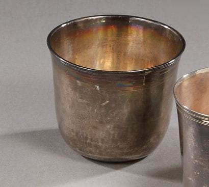 Timbale known as curon with decoration bordered...