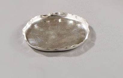 CHRISTOFLE

Empty silver plated metal pocket,...