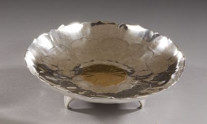 CHRISTOFLE

Silver plated metal display,...