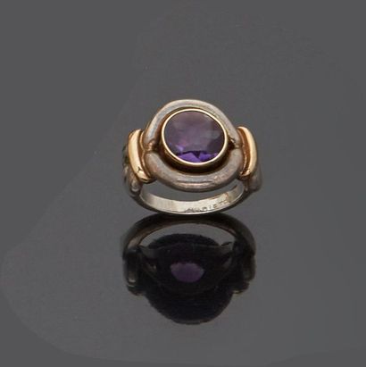 CHRISTOFLE

Ring in silver and 18 k (750...