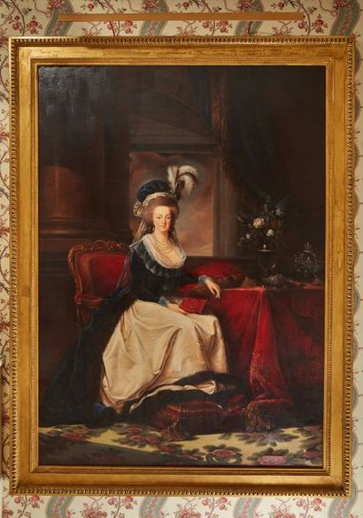D'après Madame Vigée Lebrun (1755-1845)

Portrait...
