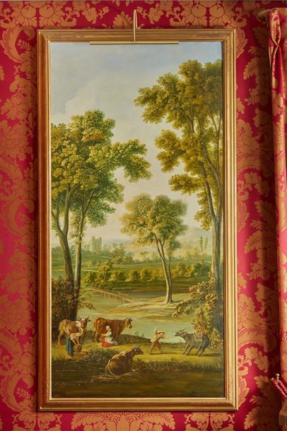 Deux toiles d'après Jean PILLEMENT (1728-1808)

Paire...