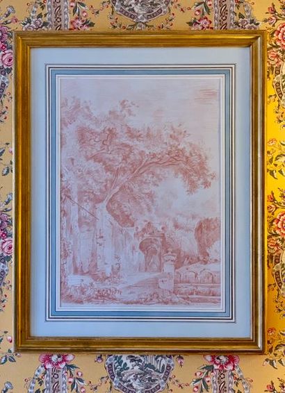 Deux dessins au fusain et à la sanguine.

Etudes...