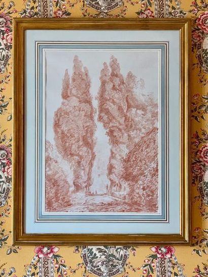 Deux dessins au fusain et à la sanguine.

Etudes...
