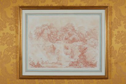 Deux dessins à la sanguine d'après FRAGONARD...