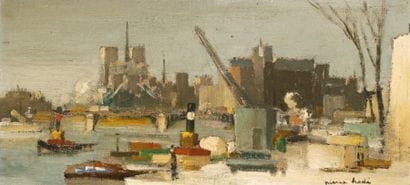 Pierre HODE (1889-1942)
Les quais de Seine...