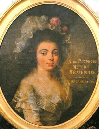 École française vers 1785
Portrait d'A. de...