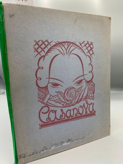 [CURIOSA - CASANOVA de SEINGALT (Jacques)]....