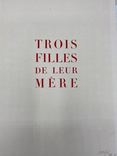 [CURIOSA - LOUŸS (Pierre)]. P. L. 3 daughters...