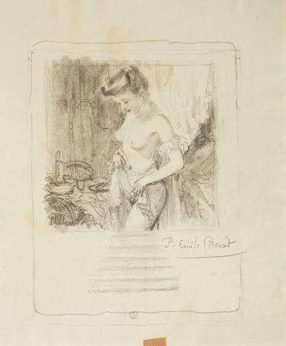 [CURIOSA]. VERLAINE (Paul). Songs for her...