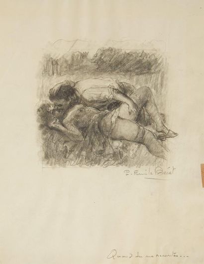 [CURIOSA]. VERLAINE (Paul). Songs for her...