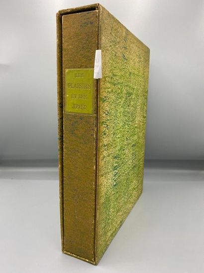 DUHAMEL (Georges). Pleasures and games. Paris,...