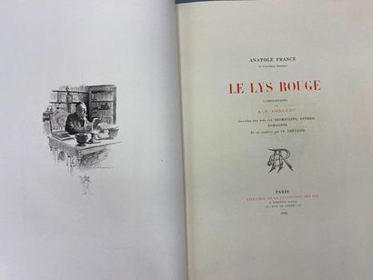 FRANCE (Anatole). The Red Lily. Paris, Librairie...