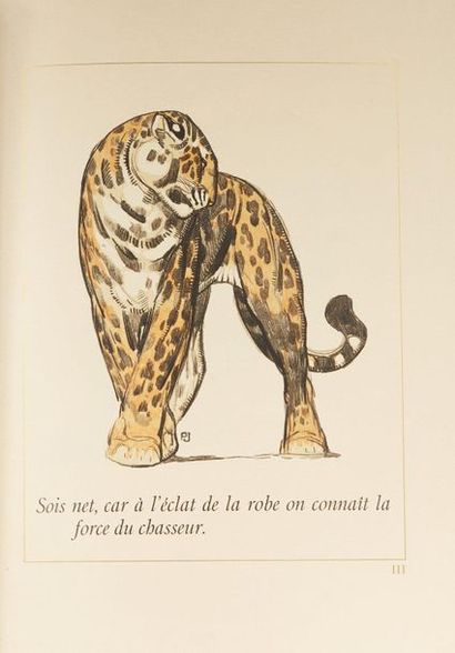 KIPLING (Rudyard). The Kaa Hunt. Paris, Javal...