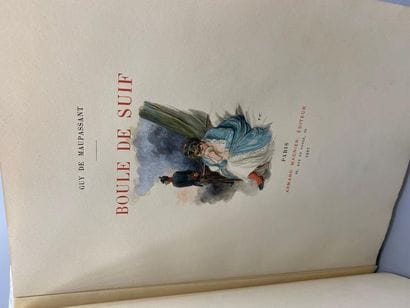 MAUPASSANT (Guy de). Ball of Suet. Paris,...