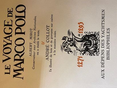 MIROT (Albert). The Journey of Marco Polo....