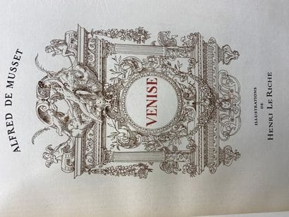 MUSSET (Alfred de). Venice. Paris, Chez Henri...