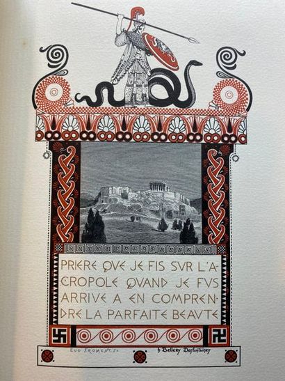 RENAN (Ernest). Prayer on the Acropolis....